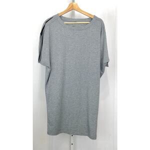 NWT RYU Respect Your Universe Kimono T Shirt Dress Athletic Casual Tencel Gray M